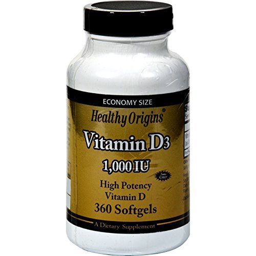 1208206 Vitamin D3, 1000 Iu - 360 Softgels