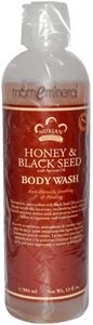 0918326 Body Wash, Honey & Black Seed - 13 Fl Oz