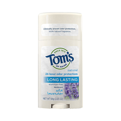 Toms Of Maine 0585612 Wild Lavender Natural Long-lasting Deodorant, 2.25 Oz - Case Of 6