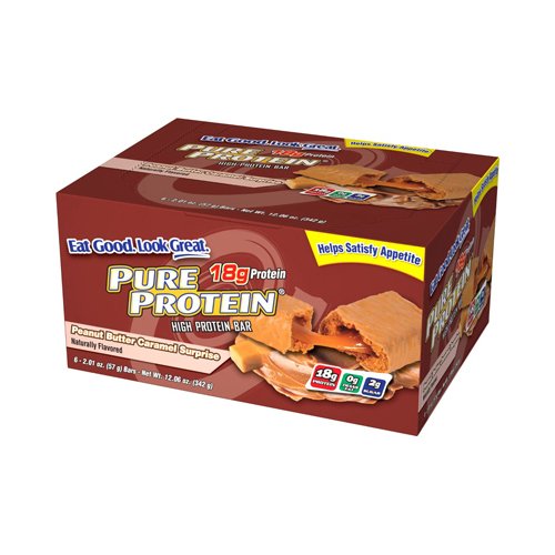 1043991 Peanut Butter Caramel Surprise Protein Bar, 50 G - Case Of 6