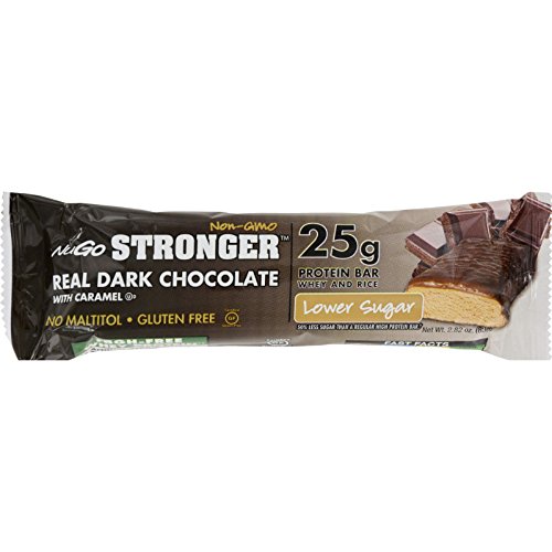 1372150 Stronger Real Dark Chocolate Bar, 2.82 Oz - Case Of 12