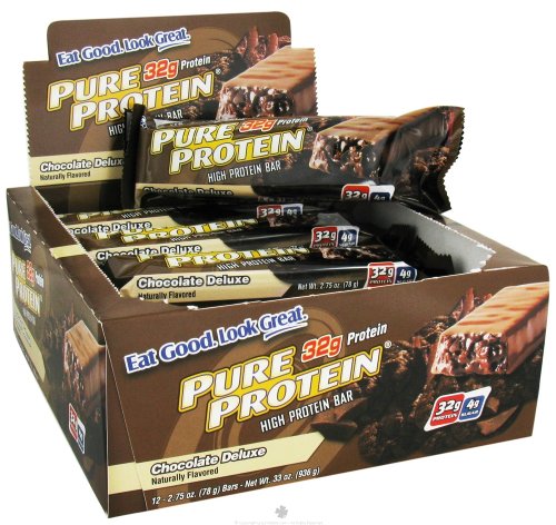 0284562 Chocolate Deluxe Protein Bar, 78 G - Case Of 12