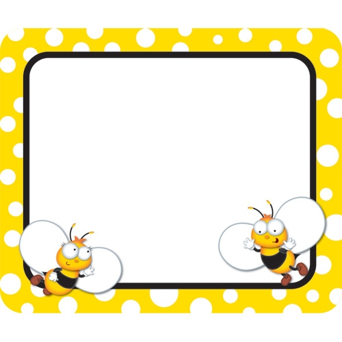 Buzz-worthy Bees Name Tags