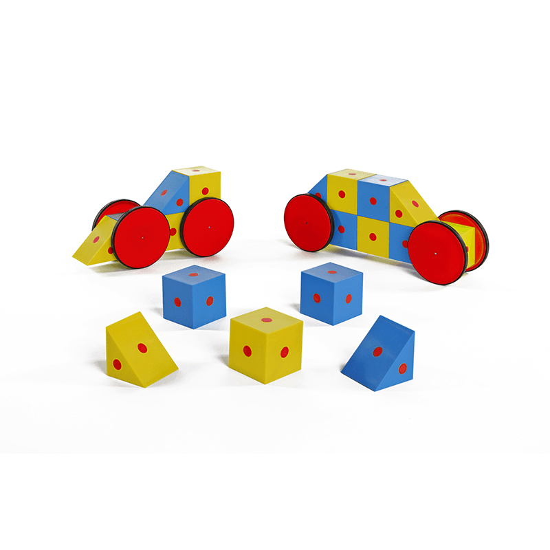 3-d Magnetic Blocks Set, Piece Of 20