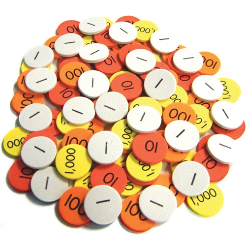 ISBN 9781936266555 product image for ELP626655 Small Group Set Place Value Discs | upcitemdb.com