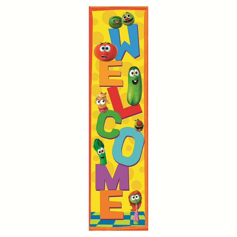 UPC 073168290644 product image for EU-849464 Veggietales Welcome Banner | upcitemdb.com