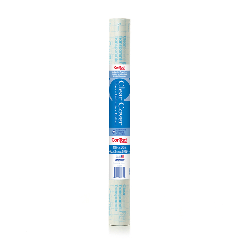 Kit20fc9ad72 Contact Adhesive Roll, Clear - 18 X 20 Ft.