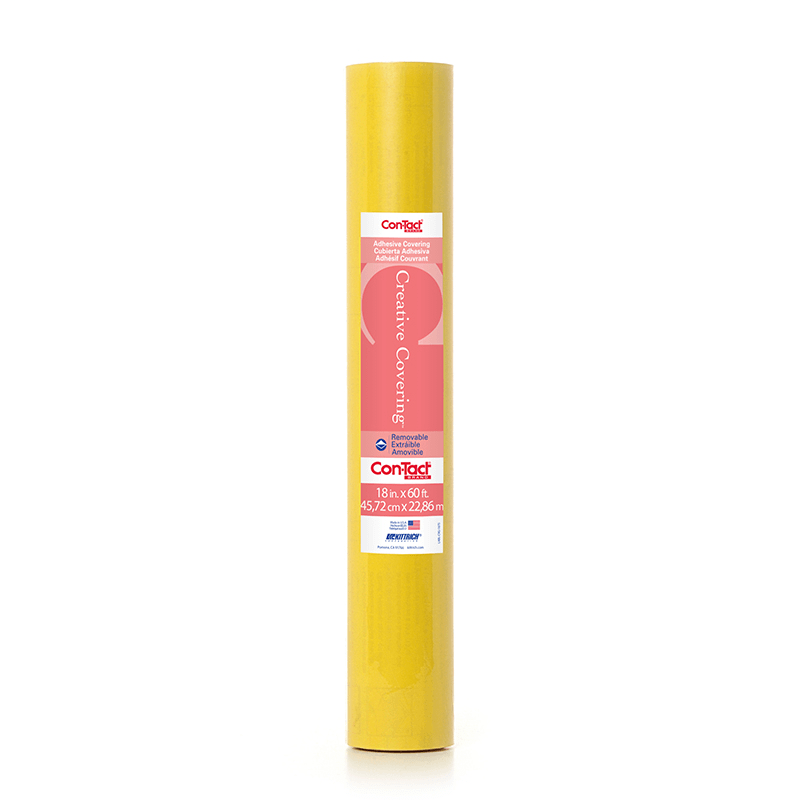 Kit60fc9ah26 Contact Adhesive Roll, Yellow - 18 X 60 Ft.