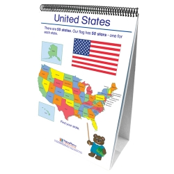 Np-350024 Geography Early Childhood Social - Studies Readiness Flip Chart