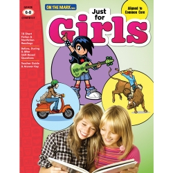 Otm18137 Just For Girls Grade 6 To 8 Reading