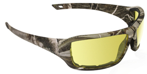 Ss5550-03 Camo Yellow Lens Safety Glass