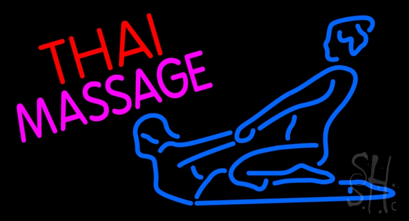The Sign Store N105-13112 Blue Thai Massage Logo Neon Sign 20 x 37 x 3 in. The Sign Store N105-13112 Blue Thai Massage Logo Neon Sign 20 x 37 x 3 in.
