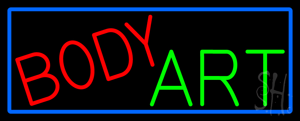 The Sign Store N105-13116 Body Art Neon Sign 13 x 32 x 3 in. The Sign Store N105-13116 Body Art Neon Sign 13 x 32 x 3 in.