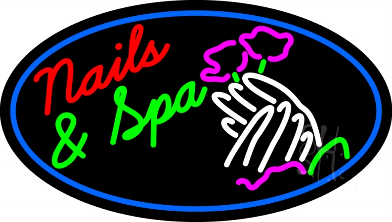 The Sign Store N105-13654 Nails And Spa Neon Sign 17 x 30 x 3 in. The Sign Store N105-13654 Nails And Spa Neon Sign 17 x 30 x 3 in.
