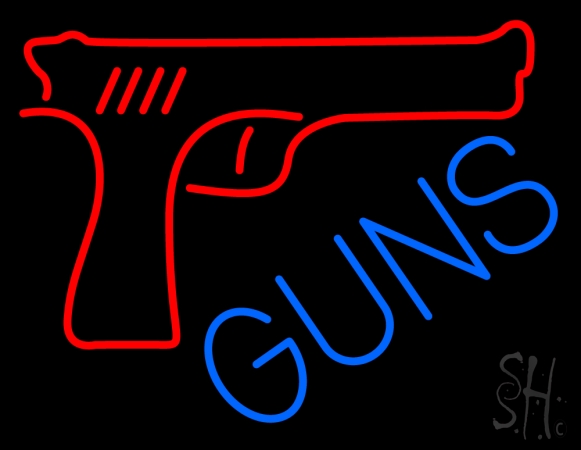 The Sign Store N105-13834 Red Guns Block Neon Sign 24 x 31 x 3 in. The Sign Store N105-13834 Red Guns Block Neon Sign 24 x 31 x 3 in.