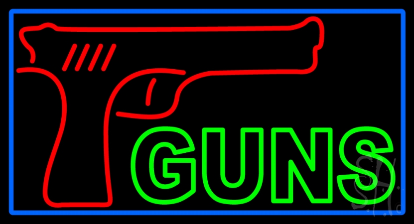 The Sign Store N105-13835 Red Guns Block Neon Sign 20 x 37 x 3 in. The Sign Store N105-13835 Red Guns Block Neon Sign 20 x 37 x 3 in.