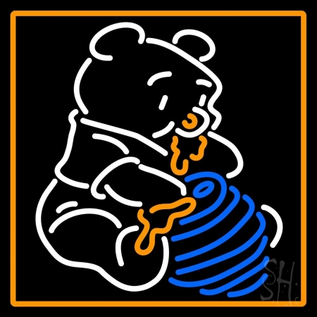The Sign Store N105-12823-clear Pooh Eating Honey Clear Backing Neon Sign 24 x 24 in. The Sign Store N105-12823-clear Pooh Eating Honey Clear Backing Neon Sign 24 x 24 in.