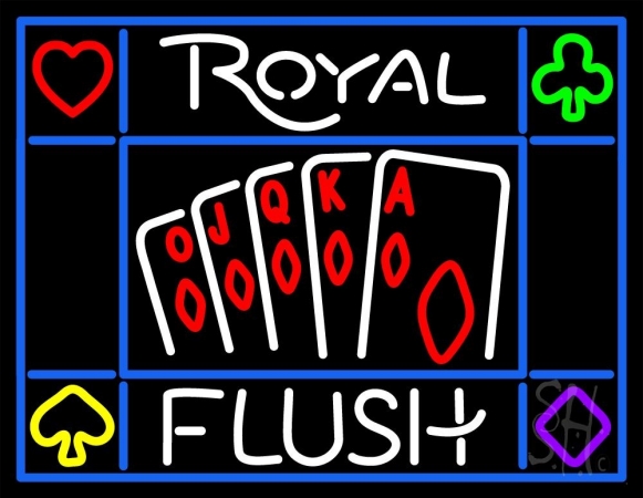 The Sign Store N105-12889-clear Royal Flush Poker Casino Clear Backing Neon Sign 24 x 31 in. The Sign Store N105-12889-clear Royal Flush Poker Casino Clear Backing Neon Sign 24 x 31 in.