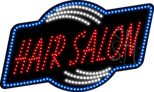 The Sign Store L100-8727 Hair Salon Animated LED Sign 18 x 30 x 1 in. The Sign Store L100-8727 Hair Salon Animated LED Sign 18 x 30 x 1 in.