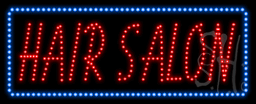 The Sign Store L100-8729 Hair Salon Animated LED Sign 13 x 32 x 1 in. The Sign Store L100-8729 Hair Salon Animated LED Sign 13 x 32 x 1 in.
