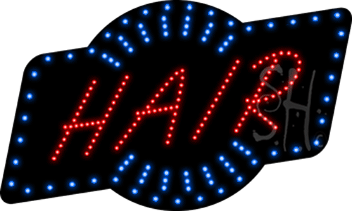The Sign Store L100-8739 Hair Animated LED Sign 18 x 30 x 1 in. The Sign Store L100-8739 Hair Animated LED Sign 18 x 30 x 1 in.