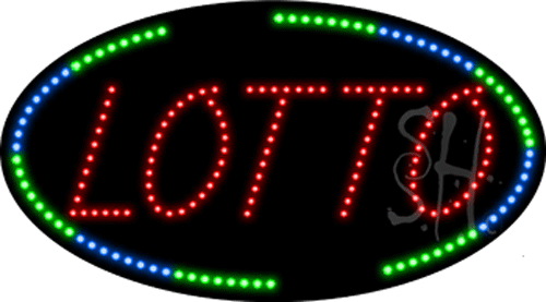 The Sign Store L100-8970 Lotto Animated LED Sign 15 x 27 x 1 in. The Sign Store L100-8970 Lotto Animated LED Sign 15 x 27 x 1 in.