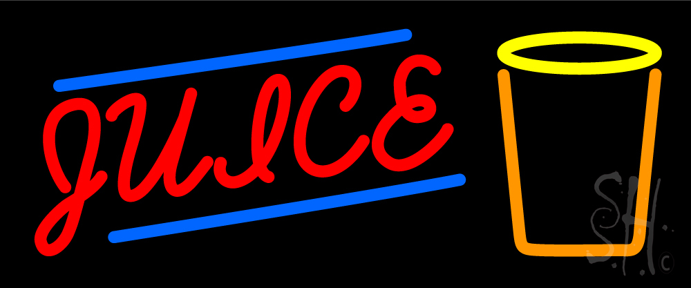 The Sign Store N105-13586 Juice With Glass Neon Sign 10 x 24 x 3 in. The Sign Store N105-13586 Juice With Glass Neon Sign 10 x 24 x 3 in.