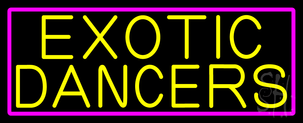The Sign Store N105-13392-clear Exotic Dancers Clear Backing Neon Sign 13 x 32 in. The Sign Store N105-13392-clear Exotic Dancers Clear Backing Neon Sign 13 x 32 in.