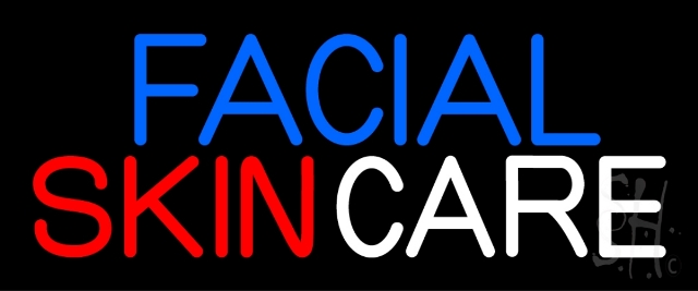 The Sign Store N105-13397-clear Facial Skin Care Clear Backing Neon Sign 10 x 24 in. The Sign Store N105-13397-clear Facial Skin Care Clear Backing Neon Sign 10 x 24 in.