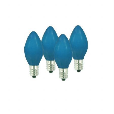 31742646 Opaque Blue C9 Christmas Replacement Bulbs