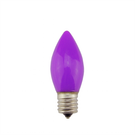 31742659 Opaque Purple C9 Christmas Replacement Bulbs