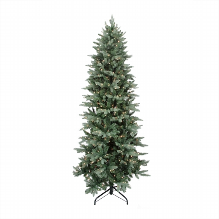 31451101 Pre-lit Washington Frasier Fir Slim Artificial Christmas Tree - Clear Lights