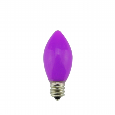 31743055 Opaque Purple Led C Christmas Replacement Bulbs