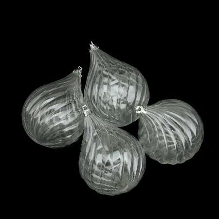 31756472 Clear Transparent Finial Shatterproof Christmas Ornaments