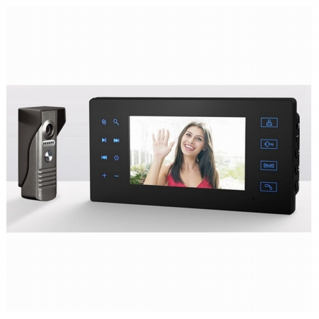 Seq8809 7 In. Seqcam Video Doorphone & Touch Pad