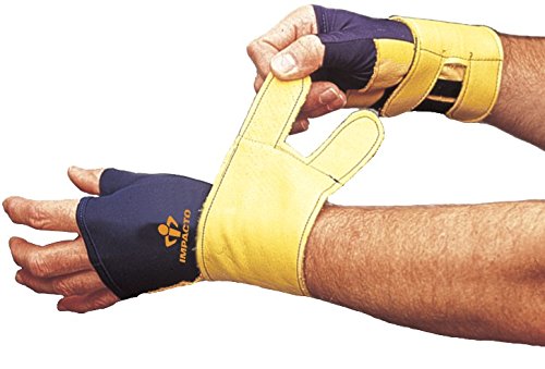 70520010022 Right Hand Wrist Protector, Blue & Yellow - Small