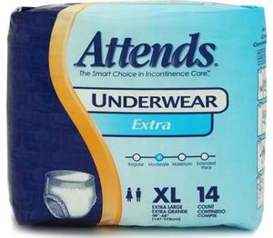 48ap0740 Attends Adult Pull-on Extra Absorbency Protective Underwear, Extra Large - 58 To 68 In.