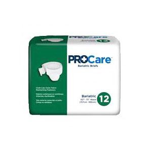 Fqcrb017 Procare Bariatric Brief, 62 To 73 In.
