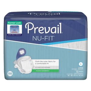 Fqnu0131 Prevail Nu-fit Adult Brief, Large - 45 To 58 In.