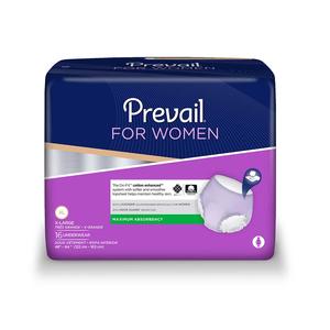 Fqpwc5141 Prevail Underwear For Women Brief, Extra Large - 48 To 64 In.