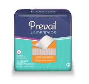 Fqup100 Prevail Night Time Disposable Underpads, 30 X 30 In.