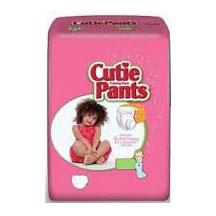 Fqcr8008 Cuties Refastenable Training Pants For Girls 3t-4t, Up To 32-40 Lbs.
