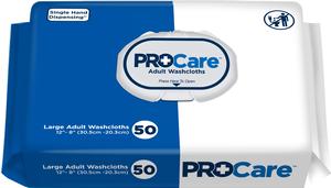 Fqcrw050 12 X 8 In. Procare Adult Washcloth, Soft Pack