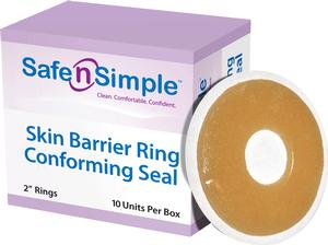 Rrsns684u2 Conforming Adhesive Seals, 2 In. Skin Barrier Ring