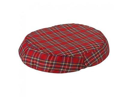 Bh1020pl 20 In. Better Health Ring Cushion Cover, Plaid