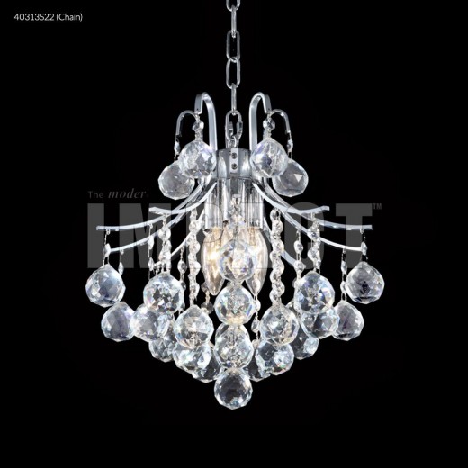 40313g22 Cascade 3 Light Crystal Dual Mount Gold Imperial Crystal Clear