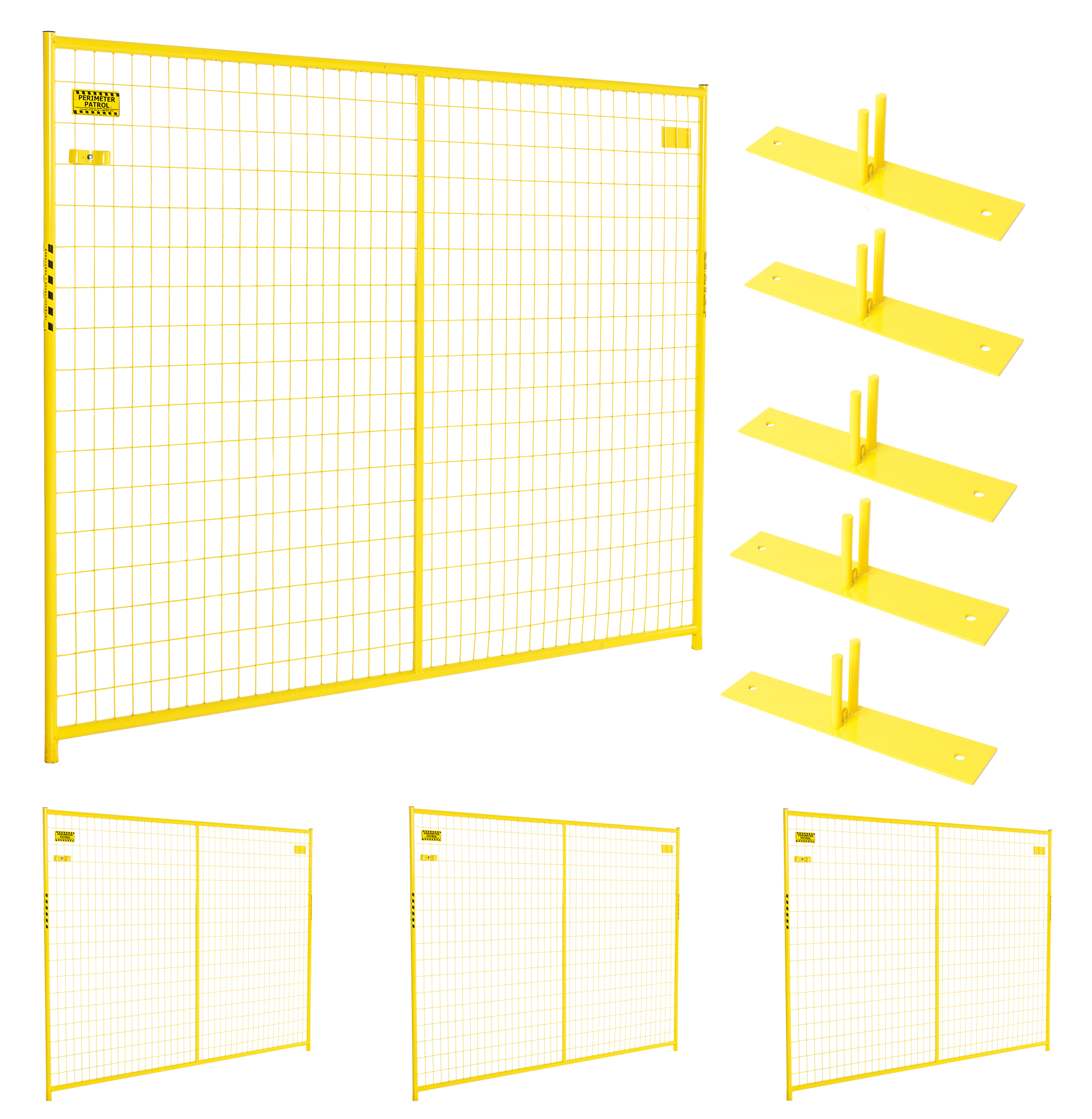 Rf 10006 - 4 4 Panel Perimeter Patrol Kit, Yellow
