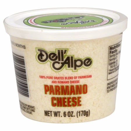 8587 6 Oz. Cheese Parmano Grated