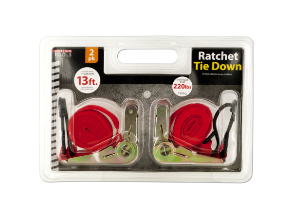 Of452-4 Ratchet Tie Down Set, 4 Piece