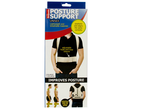 Of429-72 Magnetic Unisex Posture Support Brace, 72 Piece